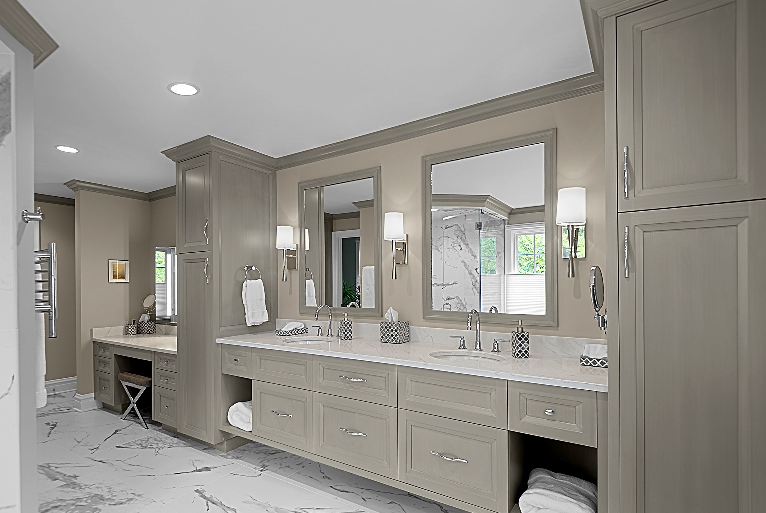 Custom Bathroom Cabinets